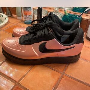 Nike Air Force 1 Foamposite Pro Pink and Black